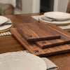 RoseWood & Co Cutting board set- Utility set is heavy duty for BBQ, brisket, grilling and will last a lifetime. Our cutting blocks are handmade in the US. Walnut wood cutting block set