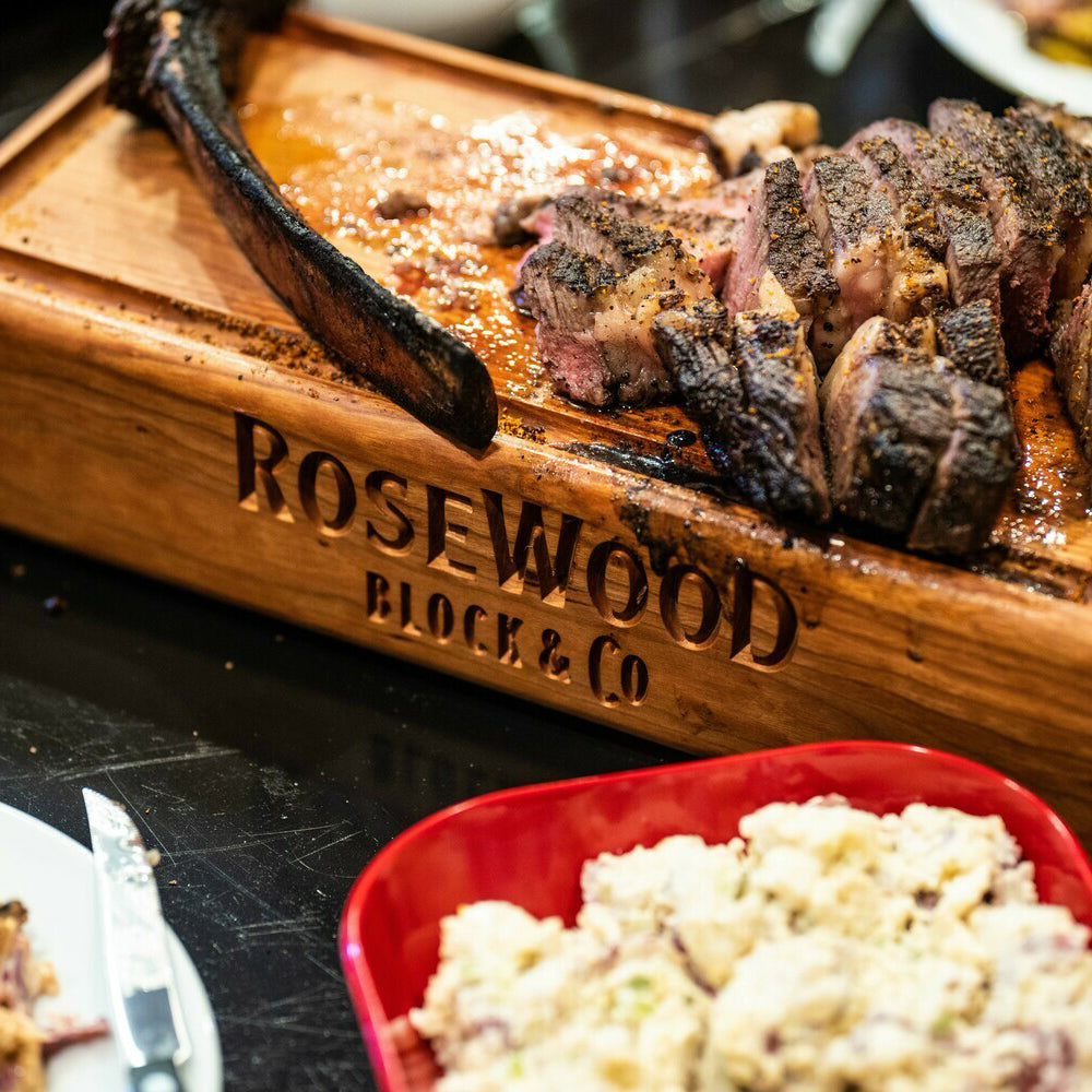 tomahawk block- cutting block Custom engraved cutting board