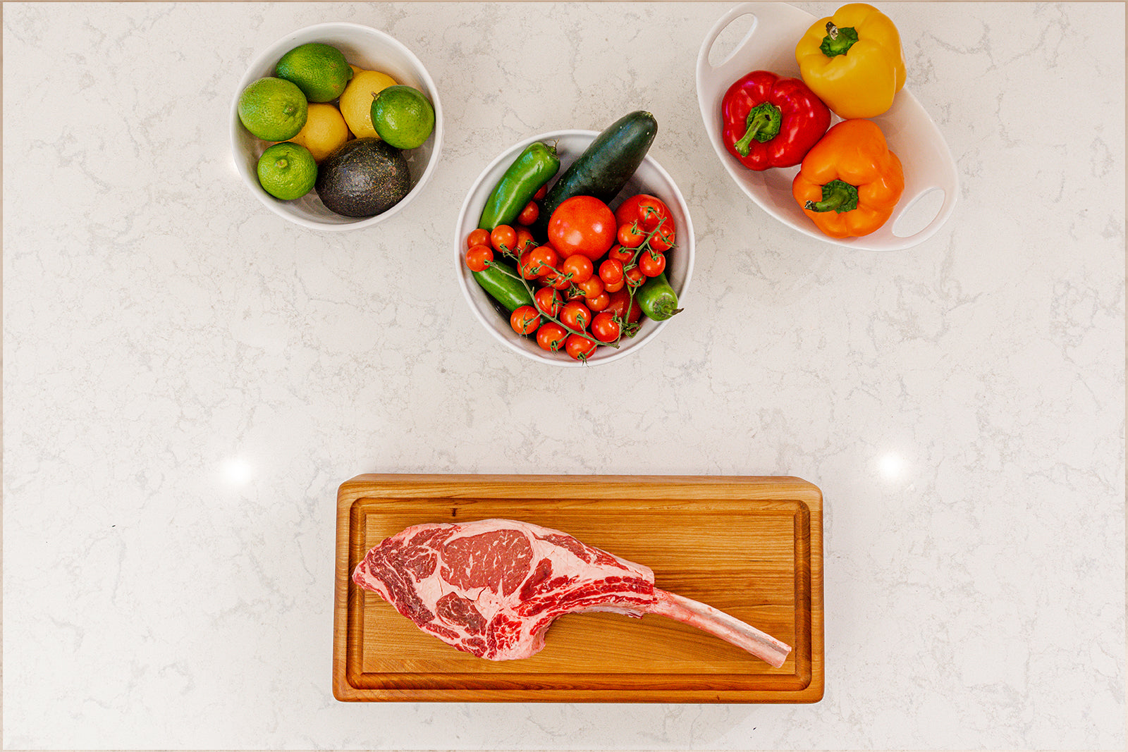 Cherry Tomahawk_raw Tomahawk steak