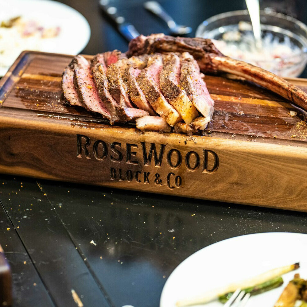 tomahawk block- cutting block Custom engraved cutting board
