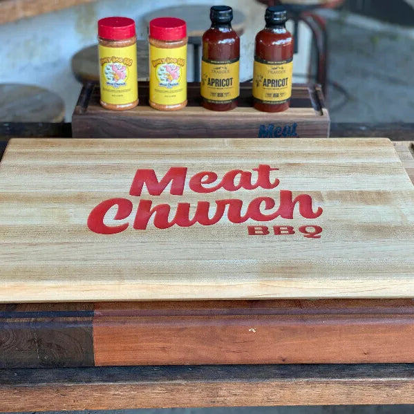 Meat Church Cutting Board, Meat Church Cutting Block - Meat Church BBQ butcher's block