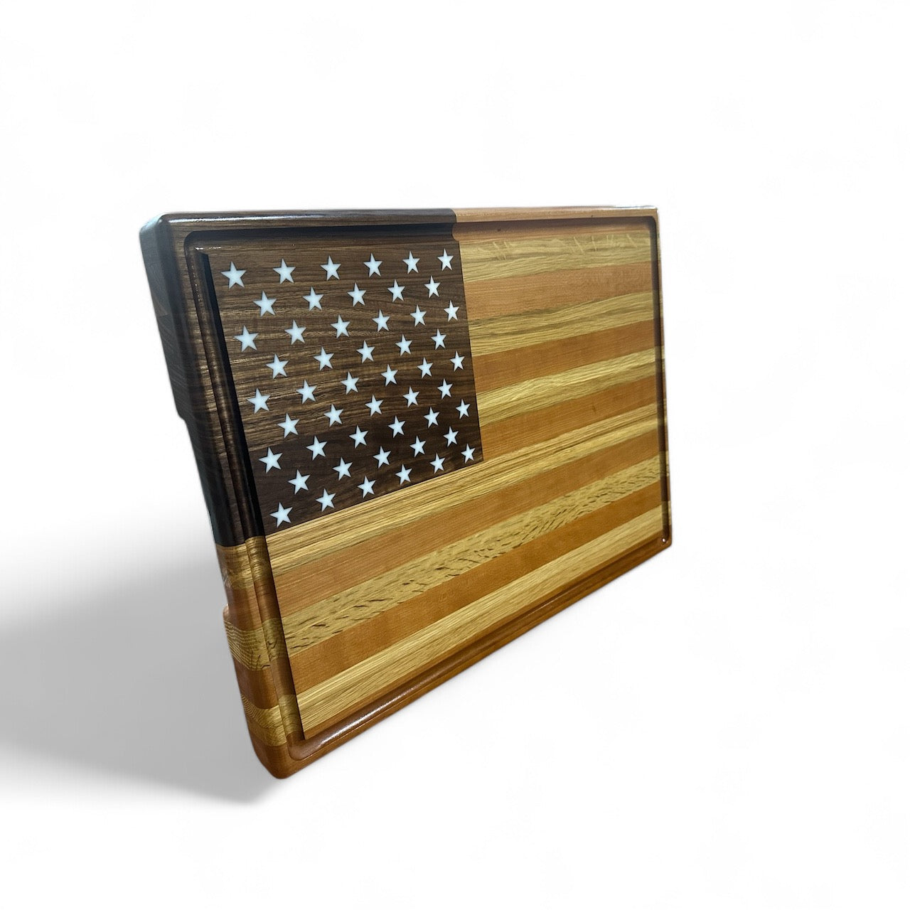 American Flag Brisketeer Oak