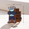 use more wood sticker-dimensions