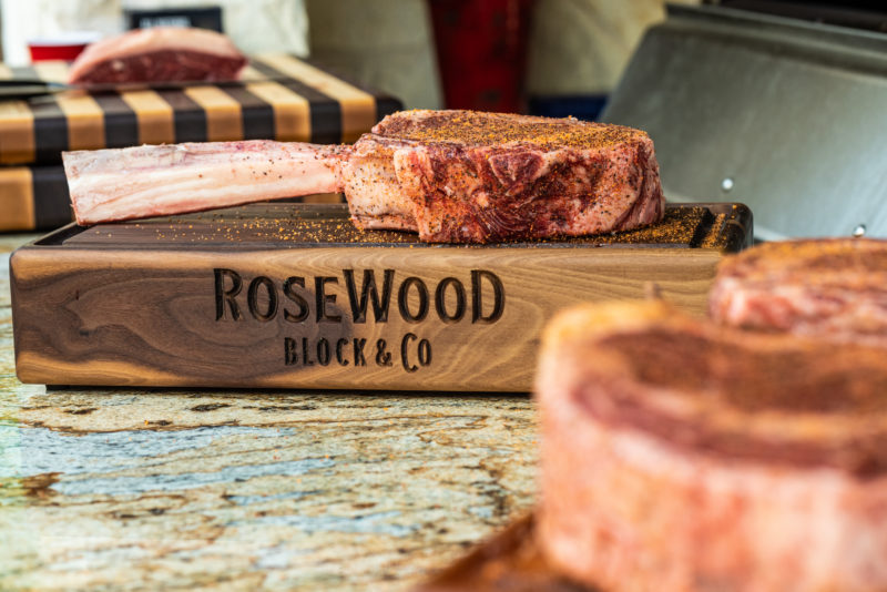RoseWood Block & Co handmade, luxury cutting boards & Cutting Blocks- Laser Engraving Cutting Boards